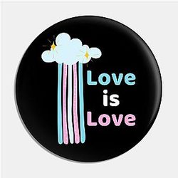 Trans Flag Pins - Love is Love Trans Pride Flag Pin | The Pride Merch WP0503