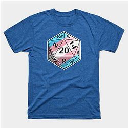 トランスフラグTシャツ - トランプライドD20 Tシャツ | The Pride マーチWP0503