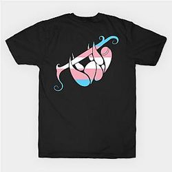 Trans Flag T-Shirts - Transgender Flag Sloth T-shirt | The Pride Merch WP0503