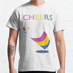 パンセクシャルプライドカップクラシックTシャツフラッグシップ | The Pride マーチWP0503