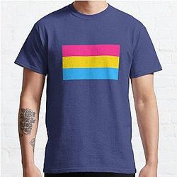 LGBTQ Pan sexual Flag - June Pride Month Pan sexual flag Classic T-Shirt Flagship | The Pride Merch WP0503