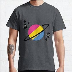 "Interstellar Pride" - Pansexual Pride Flag Classic T-Shirt Flagship | The Pride Merch WP0503