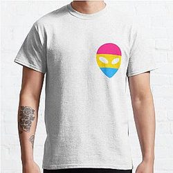 Pansexual Alien Classic T-Shirt Flagship | The Pride Merch WP0503