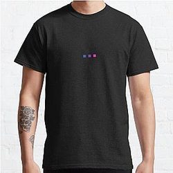 Minimalist Bisexuality Dotted Pride Flag Classic T-Shirt Flagship | The Pride Merch WP0503