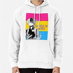 My Hero Academia Todoroki Pansexual Pride Flag Pullover Hoodie Flagship | The Pride Merch WP0503