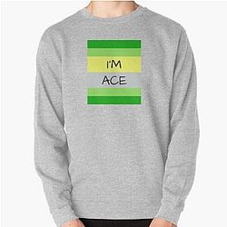芳香のスウェットシャツ - AROMANTIC FLAG I'M ACE ASEXUAL Tシャツ | The Pride マーチWP0503