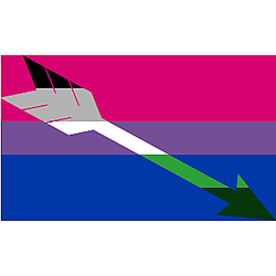 Bisexual GrayAromantic Pride Flag The Pride Store PN0503
