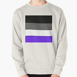 Asexual Flag スウェットシャツ - 性的プライドプルオーバースエットシャツ お問い合わせ The Pride マーチWP0503