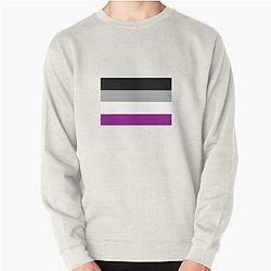 Asexual Flag Sweatshirts - Asexual/Ace Pride Flag Pullover Sweatshirt | The Pride Merch WP0503