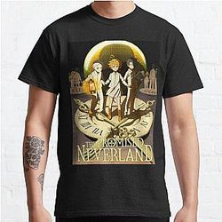 The Promised Neverland T-Shirts - The Promised Neverland Trio Classic T-Shirt RB0309