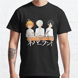 The Promised Neverland T-Shirts - The promised neverland Anime Classic T-Shirt RB0309