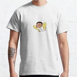 The Promised Neverland T-Shirts - Phil as a butterfly (yellow)  Classic T-Shirt RB0309