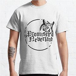 The Promised Neverland T-Shirts - Minerva's owl Classic T-Shirt RB0309