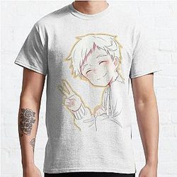The Promised Neverland T-Shirts - The Promised Neverland Cute Norman fanart  Classic T-Shirt RB0309
