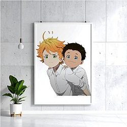 The Promised Neverland LA 2301 - Dark fantasy Japanese manga and anime The Promised Neverland Posters