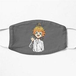 The Promised Neverland Face Masks - The Promised Neverland Emma Flat Mask RB0309