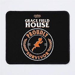 The Promised Neverland Mouse Pads -  Proudly Survivor Emma (Grunge Style)  Mouse Pad RB0309