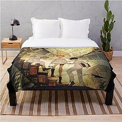 The Promised Neverland Blanket - Anime The Promised Neverland 13 Throw Blanket RB0309