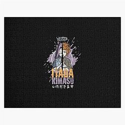 The Promised Neverland Puzzles - Itadakimasu (Grunge Style)  Jigsaw Puzzle RB0309