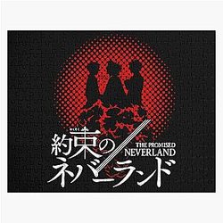 The Promised Neverland Puzzles - The promised neverland shirt Jigsaw Puzzle RB0309