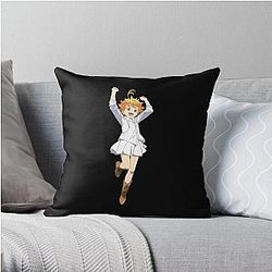 The Promised Neverland Pillows - The Promised Neverland Emma Throw Pillow RB0309