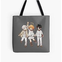 The Promised Neverland Bags - The Promised Neverland All Over Print Tote Bag RB0309