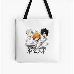 The Promised Neverland Bags - The Promised Neverland All Over Print Tote Bag RB0309