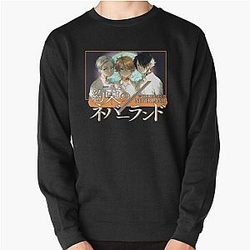 The Promised Neverland Sweatshirts - the promised neverland Pullover Sweatshirt RB0309