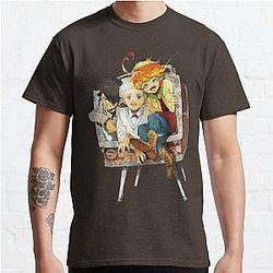 The Promised Neverland T-Shirts - Yakusoku no Nebārando Classic T-Shirt RB0309