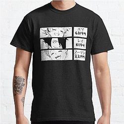 The Promised Neverland T-Shirts - The Promised Neverland Emma Ray and Norman Classic T-Shirt RB0309