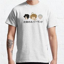 The Promised Neverland T-Shirts - The Promised Neverland Classic T-Shirt RB0309