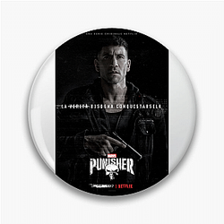 The Punisher is based on a Marvel Comics character The Punisher Pins