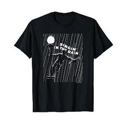 WB100 Singin' in the Rain Classic Movie Poster T-Shirt