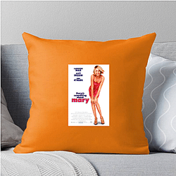 Slapstick and Sweetness Theres Something About Mary Pillows Cover