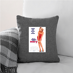 Slapstick and Sweetness Theres Something About Mary Pillows Cover