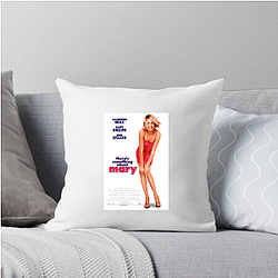 Slapstick and Sweetness Theres Something About Mary Pillows Cover