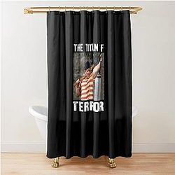 The Sandlot Ham Titan Of Terror Shower Curtain