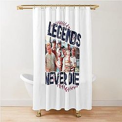 The Sandlot Legends Never Die Funny Shower Curtain