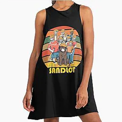 The Sandlot Gang A-Line Dress