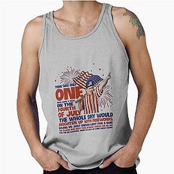 Vintage The 4th of July Tank Top