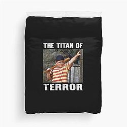 The Sandlot Ham Titan Of Terror T-Shirt Duvet Cover
