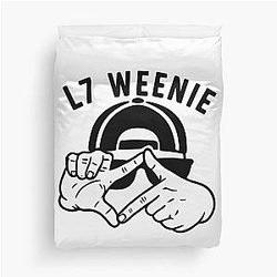 L7 Weenie The Sandlot Baseball Duvet Cover