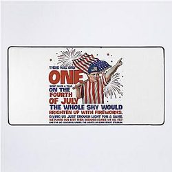 Vintage Sandlot July Desk Mat