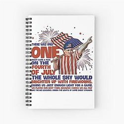 Vintage The Sandlot 4th of July Notebook