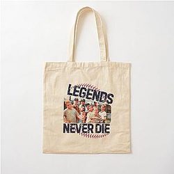The Sandlot Legends Never Die Funny Cotton Tote Bag