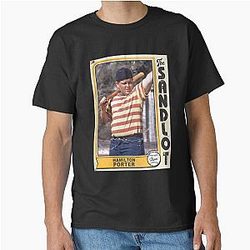 Hamilton Porter Vintage Sandlot Trading Card Classic T-Shirt
