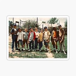 The boys from The Sandlot sticker
