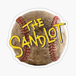 The Sandlot Ball Sticker