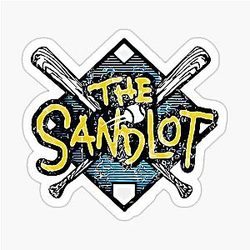 The Sandlot Baseball Sticker