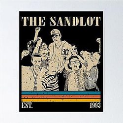 Retro The Sandlot Poster 1993
